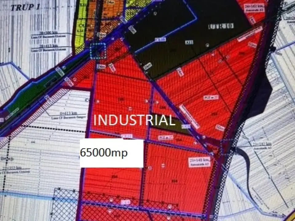 Vand teren 65000 mp Moara Vlasiei la sosea Industrial Depozitare img 5